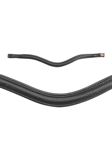 Kieffer Sue Ultrasoft Snaffle Bridle, Raised Leather Browband