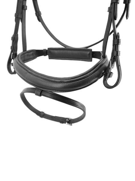 Kieffer Haflinger Ultrasoft Snaffle Bridle, Raised Browband