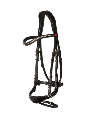 Kiffer Amy Shine Snaffle Bridle