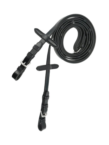 Kieffer Leather Reins, 16mm, with Grip Stops