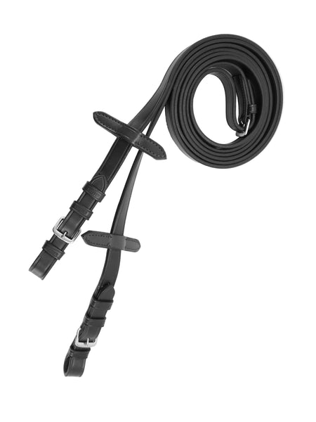 Kieffer Leather Reins, 19 MM, Without Grip Stops