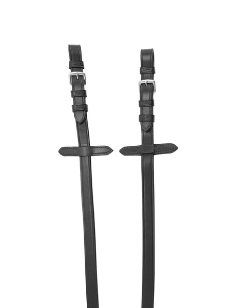 Kieffer Leather Reins, 19 MM, Without Grip Stops