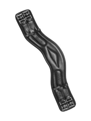 Kieffer Ultrasoft Leather Girth, Short, Anatomic Shape