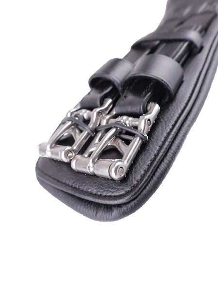 Kieffer Ultrasoft Leather Girth Short, With Belly Pad