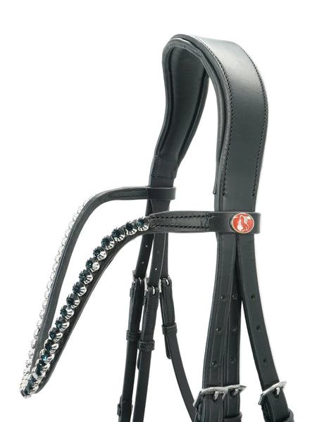 Kieffer Grace Sapphire Snaffle Bridle