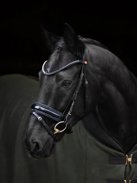 Kieffer Grace Sapphire Snaffle Bridle