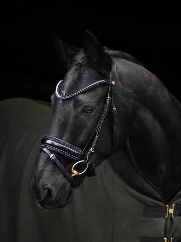 Kieffer Grace Sapphire Snaffle Bridle