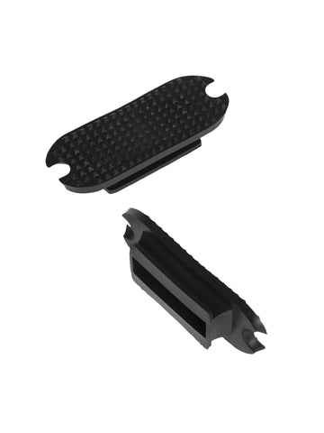 Kieffer Stirrup Inlays, Black, 12 CM