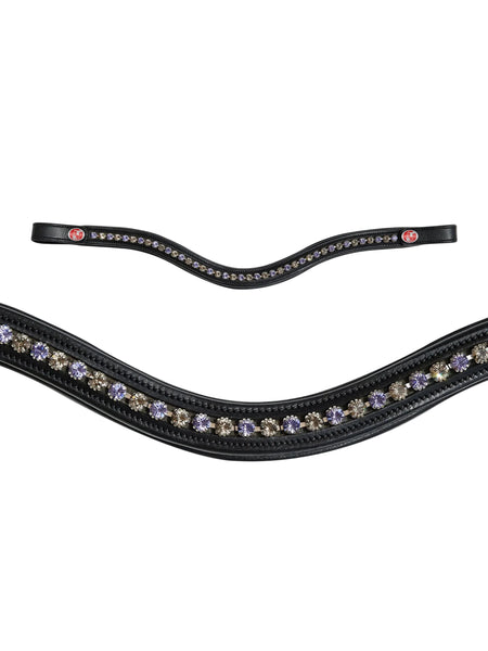 Kieffer Flexiloop Purple Crystal Browband