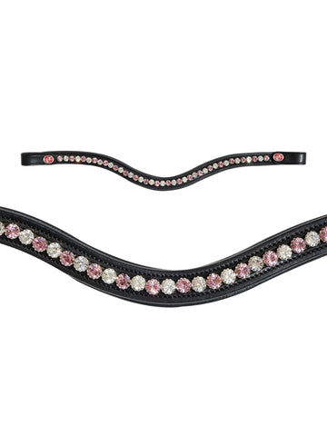 Kieffer Flexiloop Large Rose Crystals Browband