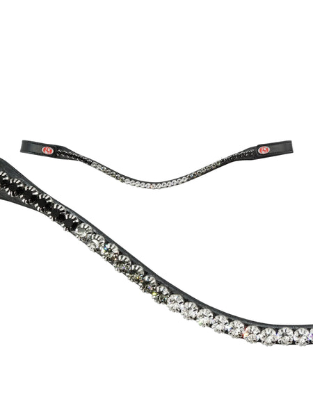 Kieffer Flexiloop Luxe Black Diamond Browband
