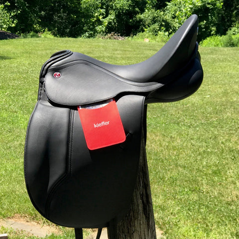 Kieffer ESP5 Dressage Saddle with soft leather and short panels standard! [From $118.83/month]