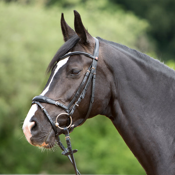 Kieffer Ultrasoft® Katy Snaffle Bridle