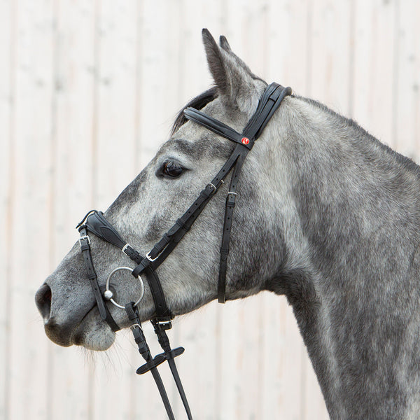 Kieffer Ultrasoft® Unah Snaffle Bridle
