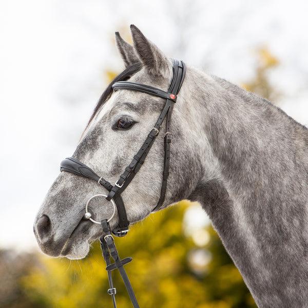 Kieffer Ultrasoft® Unah Snaffle Bridle