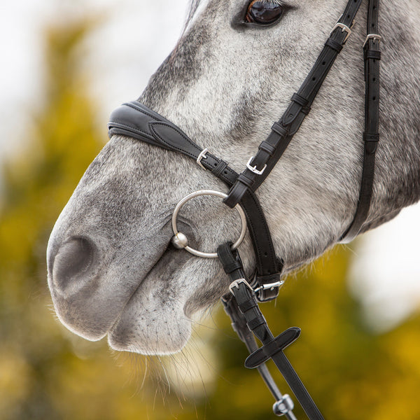 Kieffer Ultrasoft® Unah Snaffle Bridle