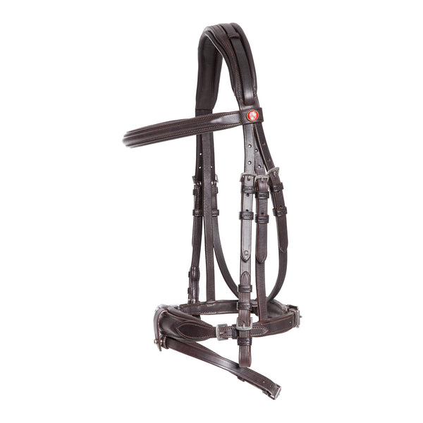 Kieffer Ultrasoft® Unah Snaffle Bridle