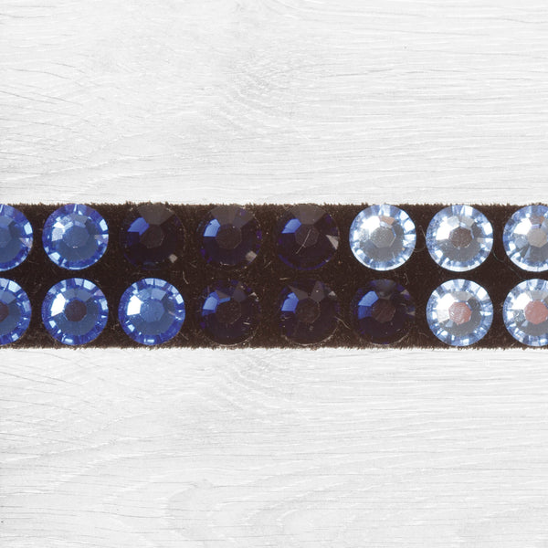 Magic Tack Double Swarovski Crystal Browband