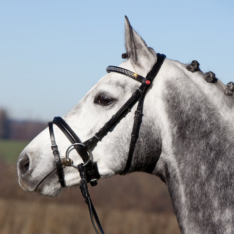 Kieffer Ultrasoft Fashion Snaffle Bridle