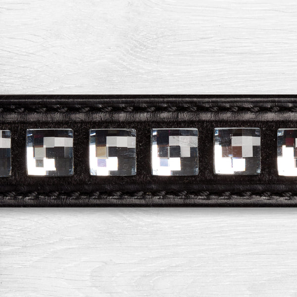 Magic Tack Swarovski Crystals Square Browband