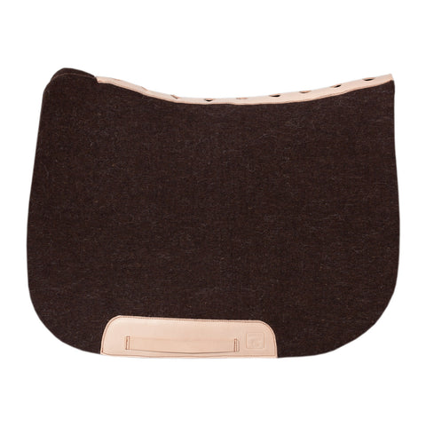 Kieffer Leather Wool Trail Saddle Pad