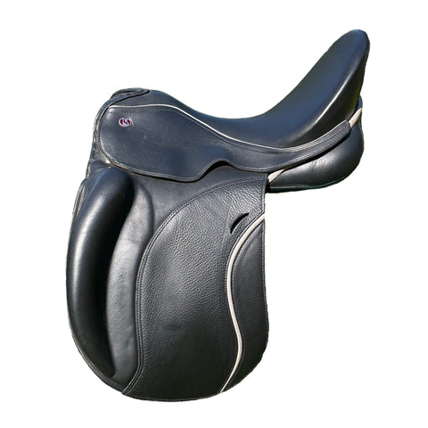 SALE -  Kieffer Orphee Ultra 18”(Size 2) Medium Deep Dressage Saddle - DEMO- with adjustable tree system